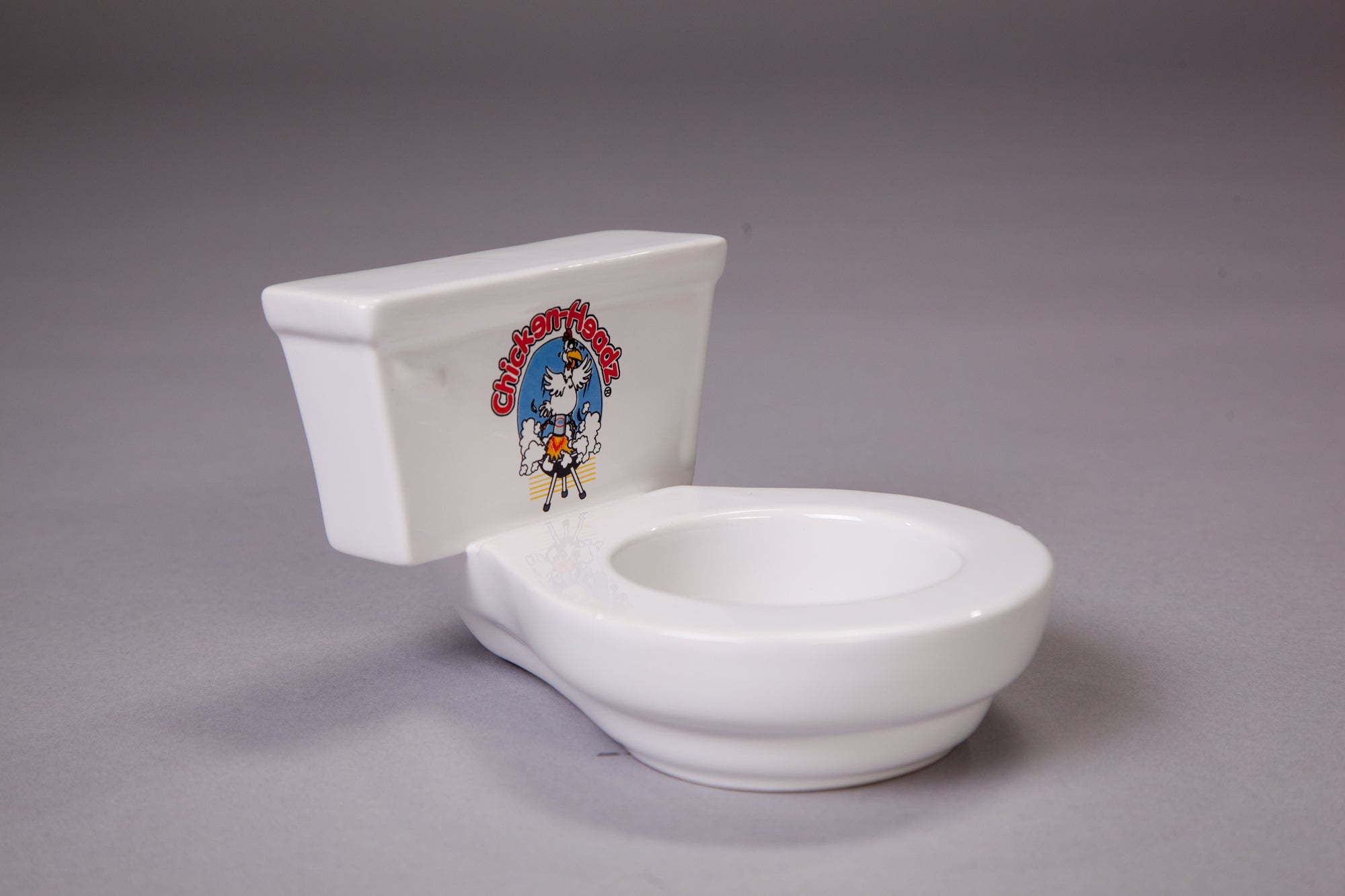 Beer can chicken throne