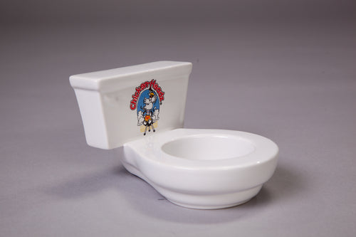 Beer can chicken throne