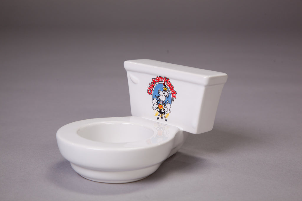 Beer can chicken throne